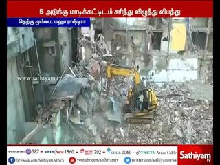 34 People died by 5-storey building collapse in Mumbai