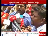 Chennai: NTK blocks trains demanding justice for Anitha at Perambur railway station