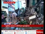 A 3-storey building collapsed and crashed due to Heavy rainfall in Kumbakonam