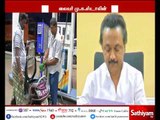 Central government should take action against changing petrol & Diesel rates daily - MK Stalin