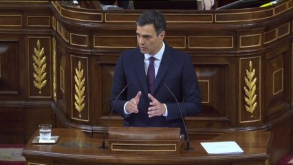 Pedro Sánchez presenta su plan de gobierno en el Congreso