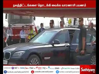 PM Modi on 2-days visit to Varanasi