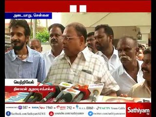 மறைந்த முன்னாள் முதலமைச்சர் ஜெயலலிதாவின் மருத்துவ சிகிச்சையில், மறைப்பதற்கு ஒன்றும் இல்லை-வெற்றிவேல்