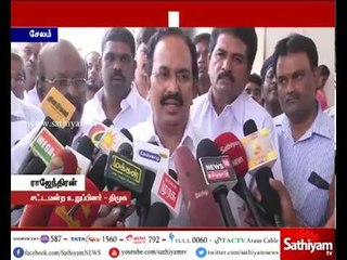 சேலம் மாவட்டத்தில் டெங்கு காய்ச்சலை கட்டுப்படுத்த போர்க்கால நடவடிக்கை எடுக்கப்படவில்லை - ராஜேந்திரன்