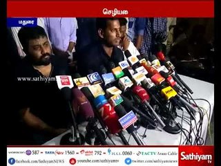 பைனான்சியர் அன்புச்செழியனுக்கு ஆதரவாக யார் வந்தாலும் விடமாட்டோம் - விஷால்