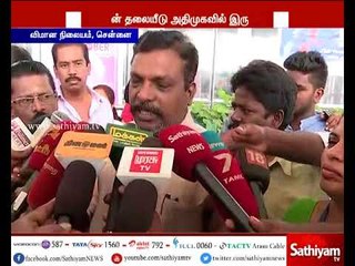 பாஜக தலையீடு அதிமுகவில் உள்ளதை, அமைச்சர் ராஜேந்திர பாலாஜியின் பேச்சு உறுதி செய்கிறது - திருமாவளவன்