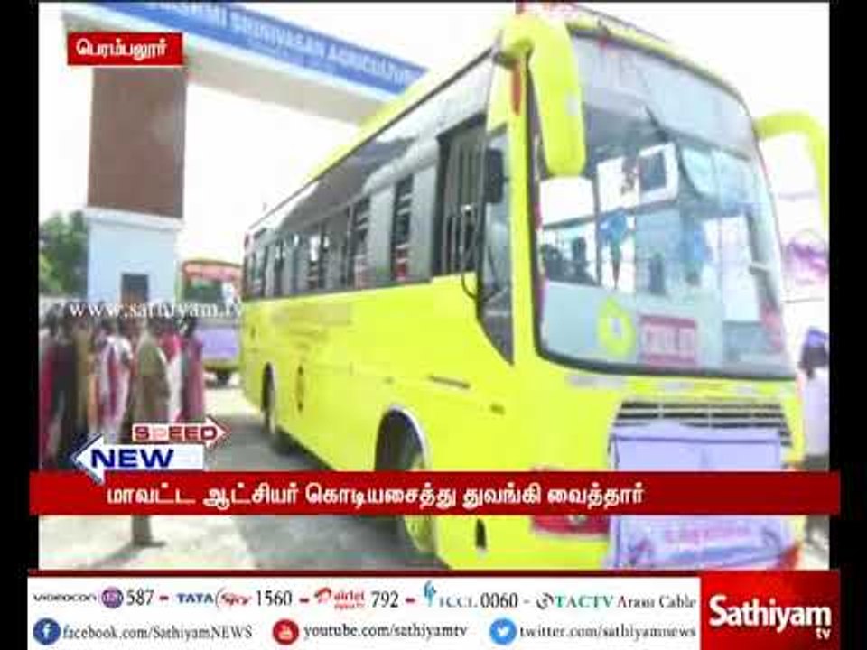 பெரம்பலூரில் 6000 மாணவர்களை கொண்டு பொது மக்களுக்கு டெங்கு குறித்த விழிப்புணர்வு பேரணி