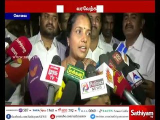 வளர்ச்சி பணிகளை ஆளுநர் நேரடியாக பார்ப்பது வரவேற்க தக்கது - வானதி ஸ்ரீனிவாசன்