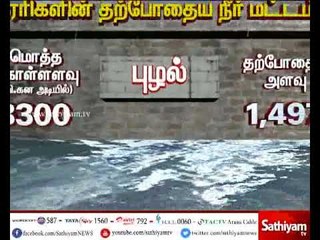 சென்னைக்கு குடிநீர் வழங்கும் ஏரிகளின் நீர் மட்டம் அதிகரிப்பு - சென்னைவாசிகள் மகிழ்ச்சி
