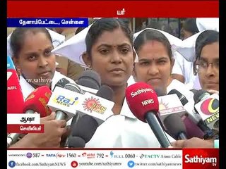 சென்னை அண்ணா சாலையில் மறியலில் ஈடுபட்ட ஒப்பந்த செவிலியர்கள் கைது