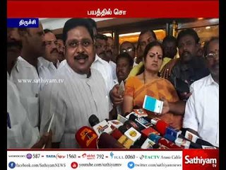 முதல்வர் அணிக்கு சென்ற எம்.பி.க்கள். தன்னிடம் கூறி விட்டு தான் சென்றார்கள் - டிடிவி தினகரன்