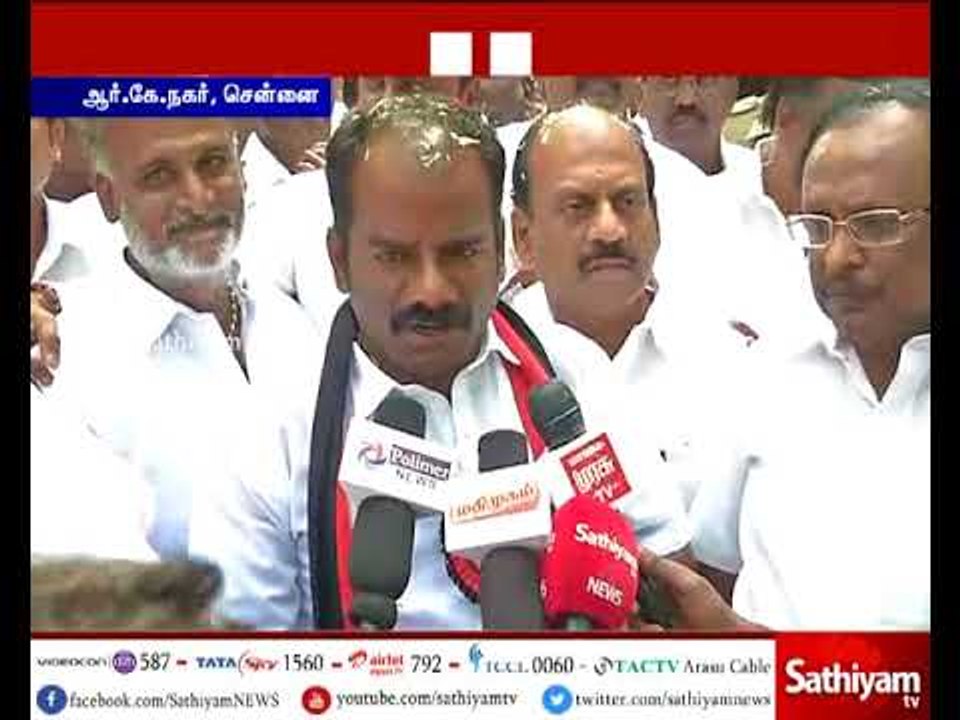 ஆர்.கே.நகர் தொகுதி மக்களின் பிரச்சனையை தீர்க்கப்படும் : திமுக வேட்பாளர் மருதுகணேஷ்