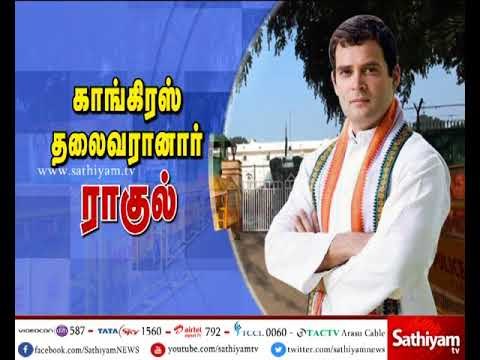 காங்கிரஸ் கட்சியின் 87வது தலைவரானார் ராகுல் காந்தி