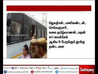 உடுமலை சங்கர் ஆணவக் கொலை வழக்கு : கவுசல்யா தந்தை உட்பட 6 பேருக்கு தூக்கு