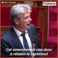 Révision constitutionnelle: ces députés qui réclament un retour au septennat