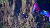 Paraglider rescued from cliff in Dorset