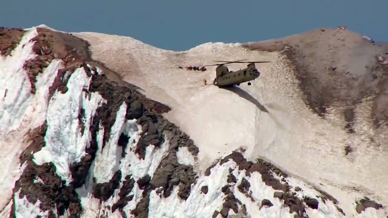 Un sauvetage impressionnant en hélicoptère sur le Mont Hood