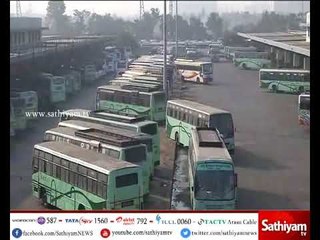 8 நாள் வேலை நிறுத்தத்துக்கு பிறகு மீண்டும் பேருந்துகள் இயக்கம் - பொதுமக்கள் மகிழ்ச்சி