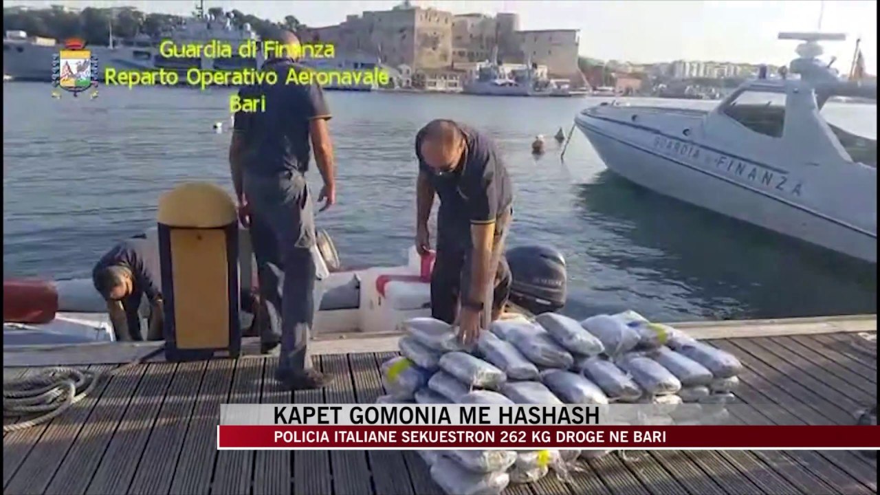 Bari, kapet gomonia me hashash - News, Lajme - Vizion Plus