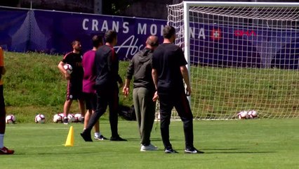 Spor Galatasaray İdmanında Fatih Terimli Var Uygulaması - Hd 2