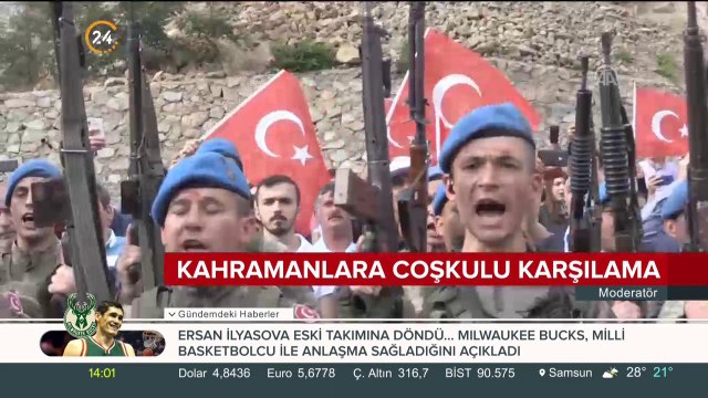 Eren Bülbül'ü şehit eden teröristi etkisiz hale getiren kahramanlar