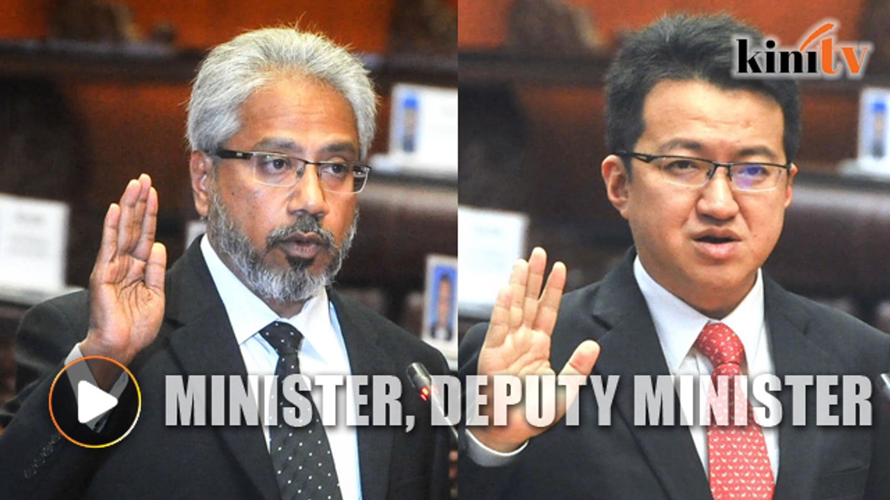 Waytha is unity minister, Chin Tong deputy defence minister
