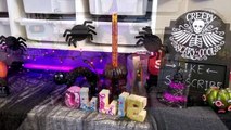 DIY Halloween Candle Holder | Glitter Pumpkin Candle Holder DIY Craft Tutorial