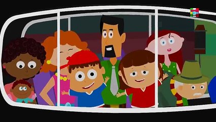 Ruote sul bus | Filastrocche | bus canzone Per i bambini | Song For Kids | Wheels On The Bus
