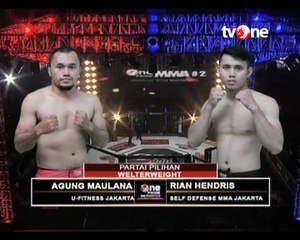 One Pride MMA Welter Weight, Agung Maulana VS Rian Hendris