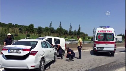 İtfaiye önündeki kazaya anında müdahale - İSTANBUL