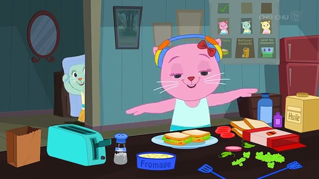 Blague sur les chatons et la fausse pluie - Comédie enfants en Français - ChuChu TV