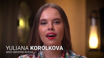 RUSSIA Miss Universe 2016/2017 - Contestant Interview (Yuliana Korolkova) - Best New