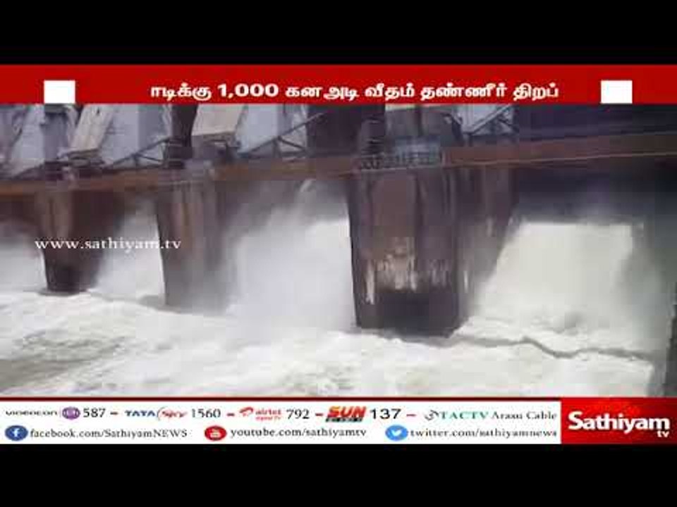 கர்நாடக மாநிலம் கபினி அணையில் இருந்து தமிழகத்து...