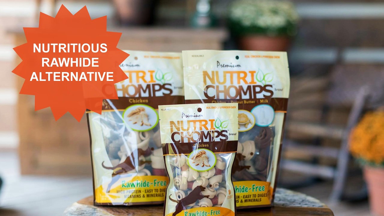 Nutri Chomps: Safe, Healthy, and a Great Alternative to Rawhide Chews