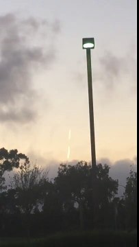 Chemtrails over Downey CA