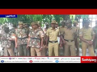 புதுச்சேரியில், பாஜக நியமன உறுப்பினர்கள், சட்டப்பேரவை வளாகத்திலேயே தர்ணா