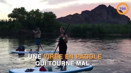 Une virée en paddle qui tourne mal...