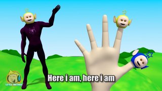 Spiderman Teletubbies Finger Family | 3D Nursery Rhymes | Little Rhymes Official