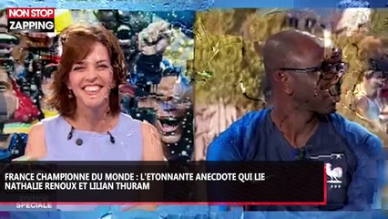 Nathalie Renoux (M6) livre une étonnante anecdote sur Lilian Thuram (vidéo)