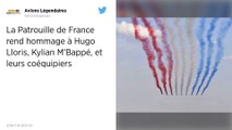 Coupe du monde : l'hommage de la Patrouille de France aux Bleus.