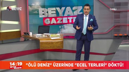 ''Ölü Deniz'' üzerinde ''Ecel Terleri'' döktü