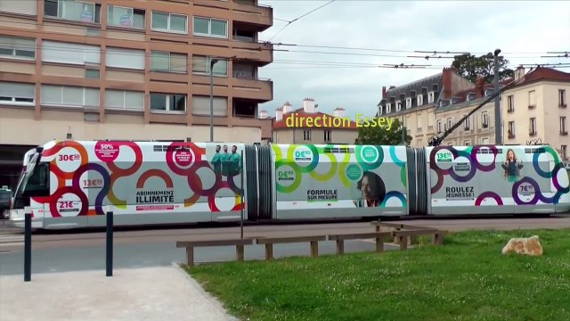 Nancy : travaux sur la ligne du tram entre Division de Fer et Gérard Barrois