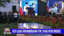 NEWS: Du30 leads groundbreaking for 2 Pasig River bridges