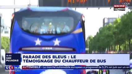 France championne du monde : Le chauffeur du bus des Bleus témoigne (Vidéo)