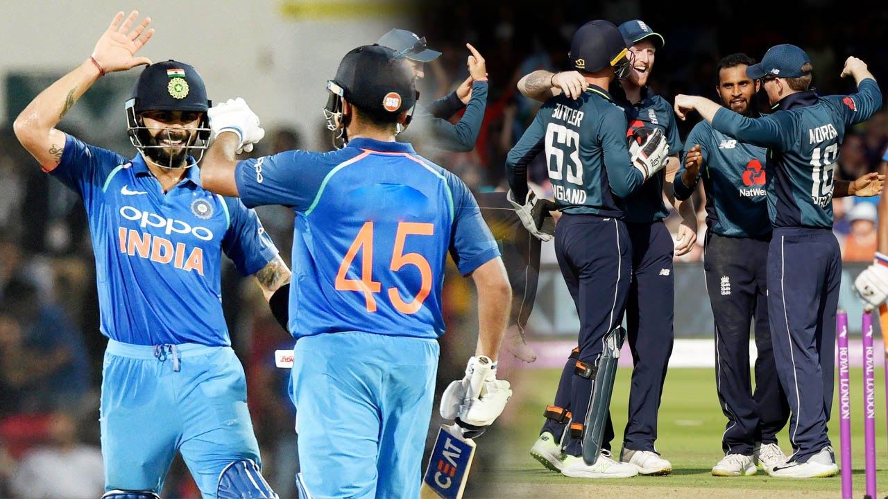 India Vs England 3rd ODI: MS Dhoni, Virat Kohli help India post 256/8, Inning Highlights | वनइंडिया