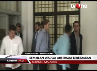 Pengadilan Malaysia Bebaskan Sembilan WN Australia