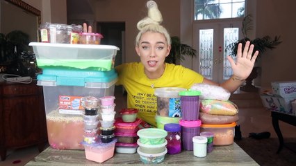 MIXING 40 DIFFERENT SLIMES GIANT Slime Smoothie!   MUST WATCH SO SATISFYING