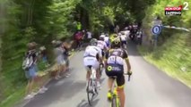 Tour de France : En pleine étape, un cycliste saute par-dessus les coureurs ! (Vidéo)