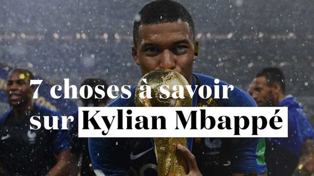 Cirage de chaussures , enfant dissipé ... 7 choses à savoir Kylian Mbappé, star du Mondial