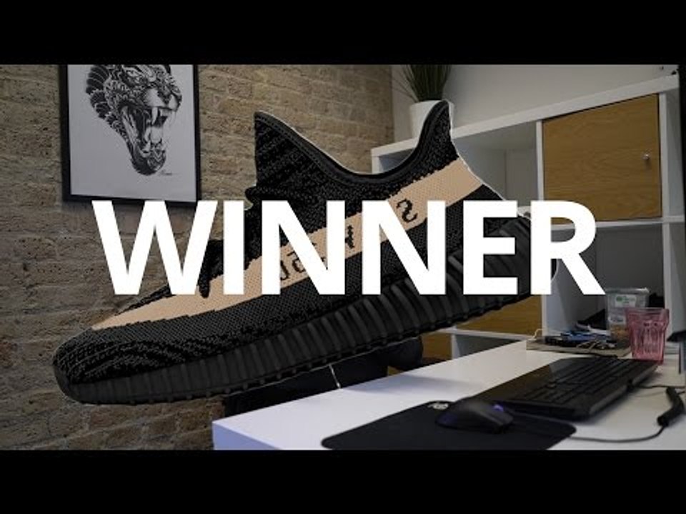 THE WINNER - Yeezy Boost 350 V2 & NEXT COMP?!?!! 